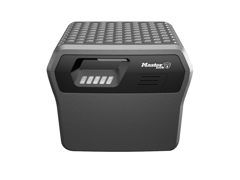 Master Lock Fhw40300eurhro Fritstående Pengeskab Kul Grå Elektronisk Cheque Book Dokument Smykker Nøgle Penge Passport Små Elektro - Master Lock Pengeskab  - 071649308765
