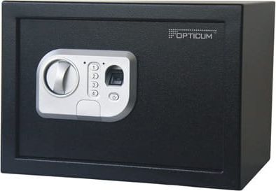 Opticum Eclipse Biometrisk Pengeskab Med Fingeraftryk - Opticum Blue Pengeskab  - 5901968013369