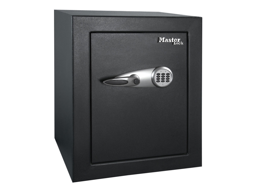 Sort Master Lock 331ml Pengeskab Hylder Solidt Stål - Master Lock Pengeskab  - 0071649283376